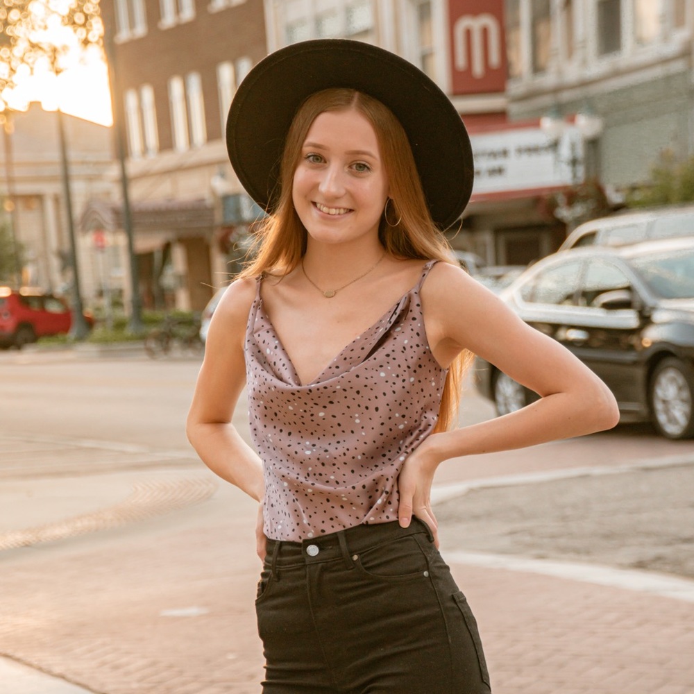 Kassie’s Mauve Top
